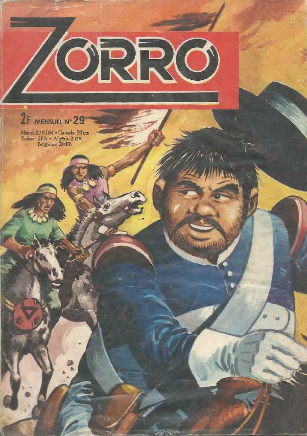 Scan de la Couverture Zorro SFPI Poche n 29